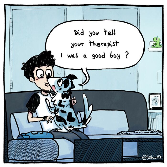 My 25 Funny Comics About My Life With A Dog