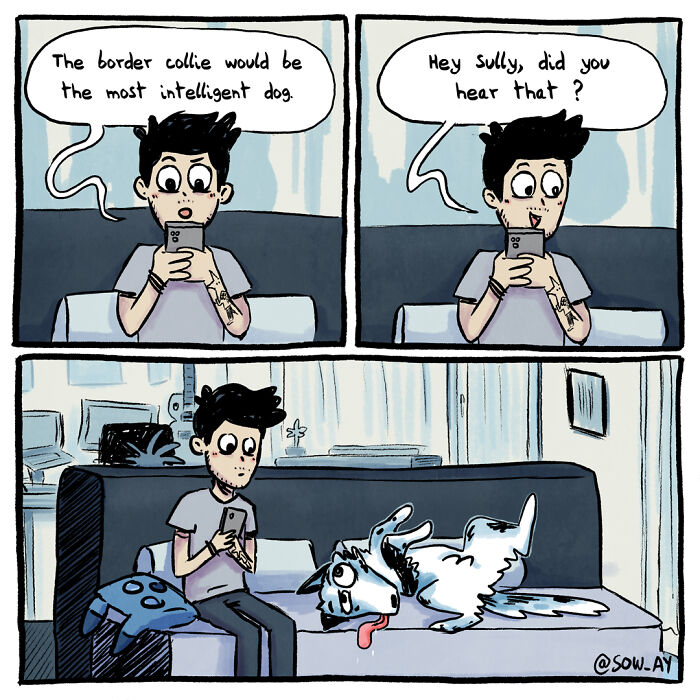 My 25 Funny Comics About My Life With A Dog