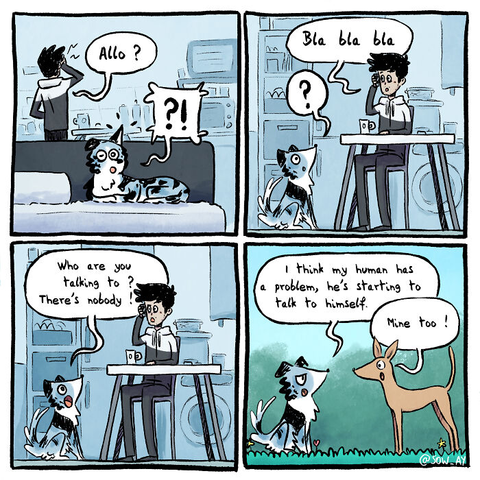 My 25 Funny Comics About My Life With A Dog