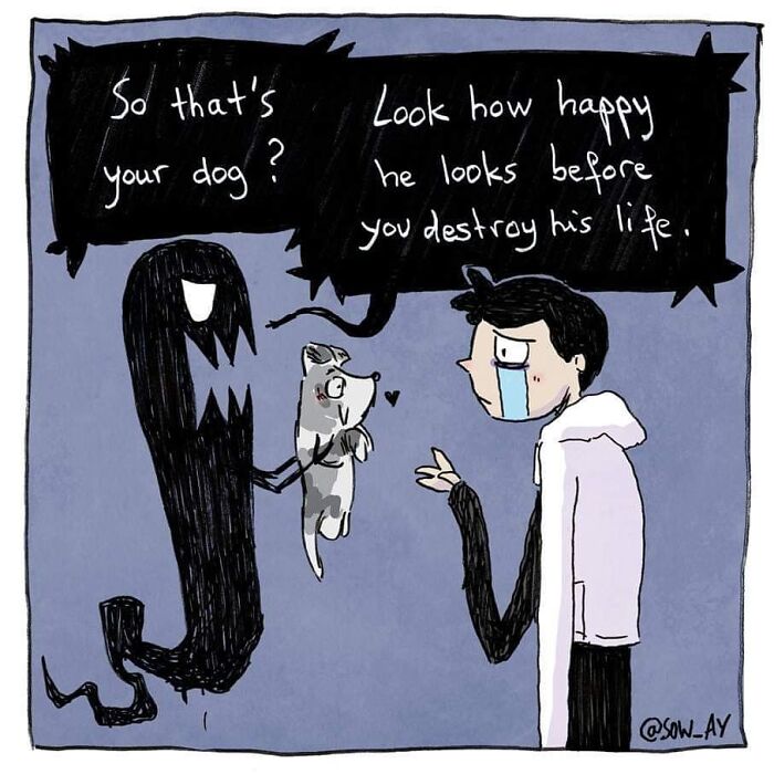 My 25 Funny Comics About My Life With A Dog