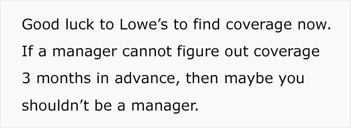 A Request For 3 Days Off Made 3 Months In Advance Is Denied, Father Immediately Quits His Job A Request For 3 Days Off Made 3 Months In Advance Is Denied, Father Immediately Quits His Job