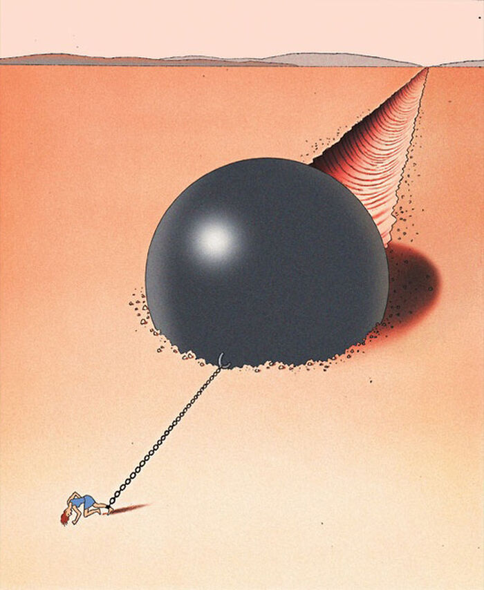 30 Illustrations Infused With Dark Humor And Optimism By Guy Billout (New Pics) 30 Illustrations Infused With Dark Humor And Optimism By Guy Billout (New Pics)