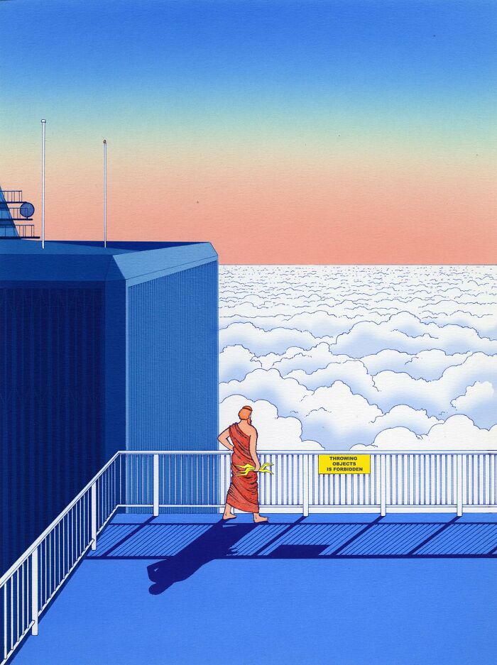 30 Illustrations Infused With Dark Humor And Optimism By Guy Billout (New Pics) 30 Illustrations Infused With Dark Humor And Optimism By Guy Billout (New Pics)