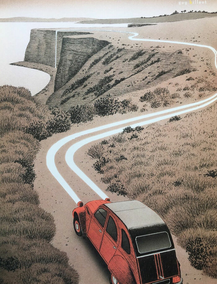 30 Illustrations Infused With Dark Humor And Optimism By Guy Billout (New Pics) 30 Illustrations Infused With Dark Humor And Optimism By Guy Billout (New Pics)