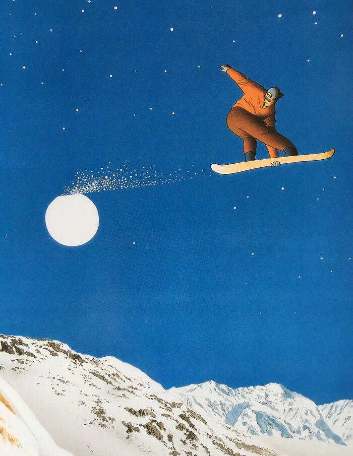 30 Illustrations Infused With Dark Humor And Optimism By Guy Billout (New Pics) 30 Illustrations Infused With Dark Humor And Optimism By Guy Billout (New Pics)