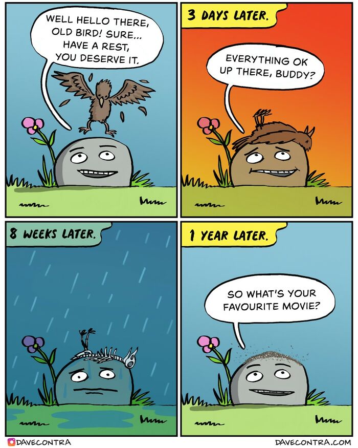 This Artist Creates Dark Humor Comics With Unexpected Twists And Here Are His 40 Recent Works