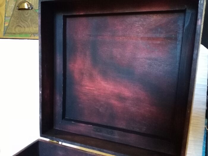 I Upcycled An Old Storage Box With Asian-Themed Art Paper I Upcycled An Old Storage Box With Asian-Themed Art Paper