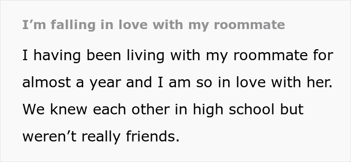Man Is Completely In Love With His Roommate But Is Afraid To Do Anything, The Internet Convinces Him To Confess, He Listens And Gets A Happy Ending