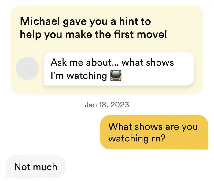 30 Of The Most Unhinged Bumble Conversations Ever Screenshotted (New Pics) 30 Of The Most Unhinged Bumble Conversations Ever Screenshotted (New Pics)