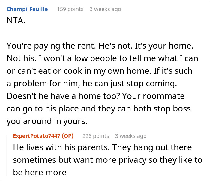 “Am I A Jerk For Telling My Roommate That I Don&rsquo;t Give A [Damn] About Her Boyfriend’s Allergies?”