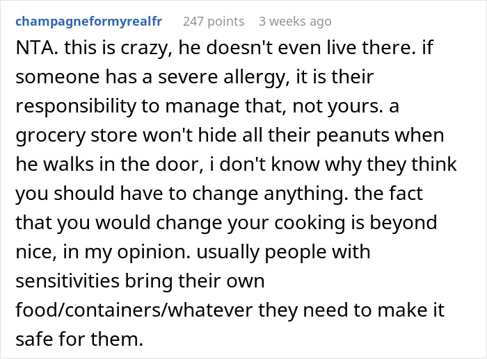 “Am I A Jerk For Telling My Roommate That I Don&rsquo;t Give A [Damn] About Her Boyfriend’s Allergies?”
