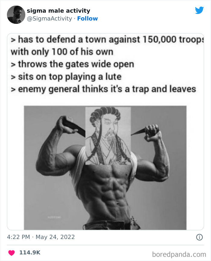 50 Examples Of “Sigma Males” Shared By This Twitter Account 50 Examples Of “Sigma Males” Shared By This Twitter Account