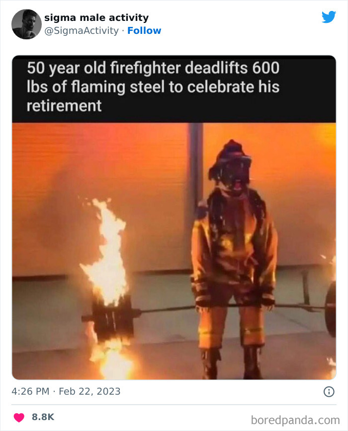 50 Examples Of “Sigma Males” Shared By This Twitter Account 50 Examples Of “Sigma Males” Shared By This Twitter Account