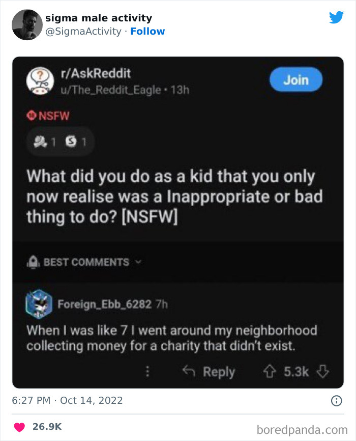 50 Examples Of “Sigma Males” Shared By This Twitter Account 50 Examples Of “Sigma Males” Shared By This Twitter Account