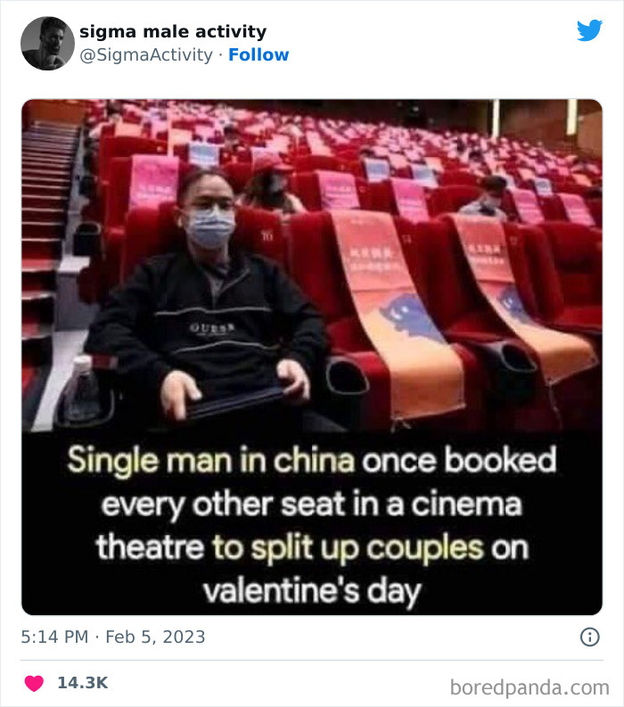 50 Examples Of “Sigma Males” Shared By This Twitter Account 50 Examples Of “Sigma Males” Shared By This Twitter Account