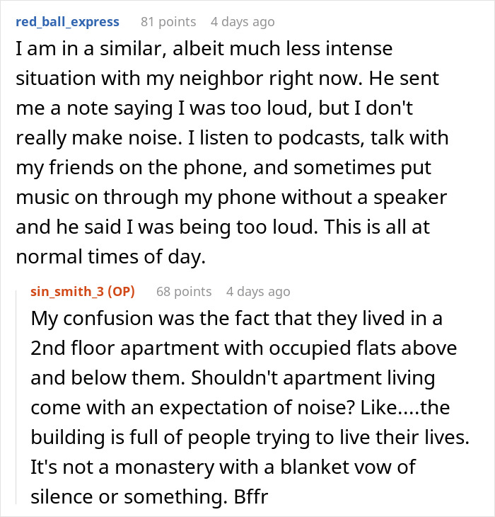 &#8220;I Dropped My Bombshell&#8221;: Person Gets Petty Revenge Against Bad Neighbors Who Complained About Every Small Noise