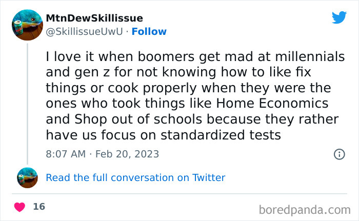 30 Tweets By Millennials And Gen Z Telling Boomers What They Really Think 30 Tweets By Millennials And Gen Z Telling Boomers What They Really Think
