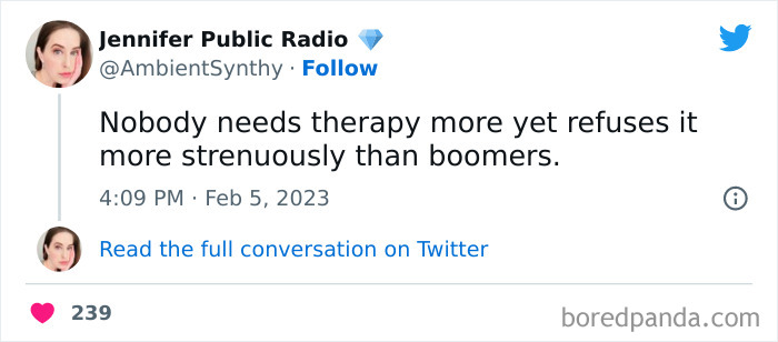 30 Tweets By Millennials And Gen Z Telling Boomers What They Really Think 30 Tweets By Millennials And Gen Z Telling Boomers What They Really Think