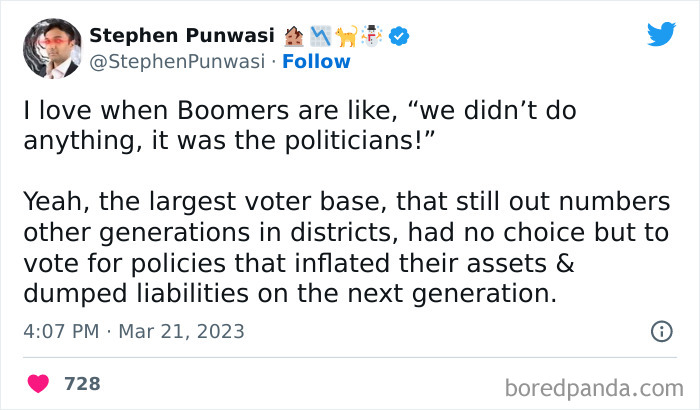 30 Tweets By Millennials And Gen Z Telling Boomers What They Really Think 30 Tweets By Millennials And Gen Z Telling Boomers What They Really Think