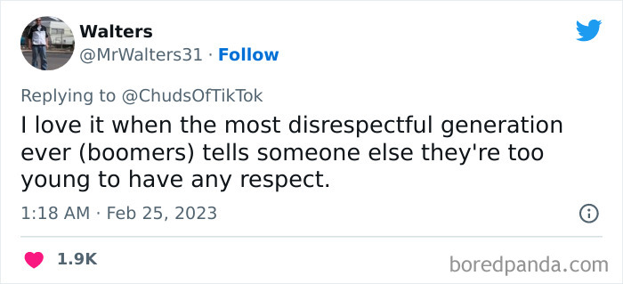 30 Tweets By Millennials And Gen Z Telling Boomers What They Really Think 30 Tweets By Millennials And Gen Z Telling Boomers What They Really Think