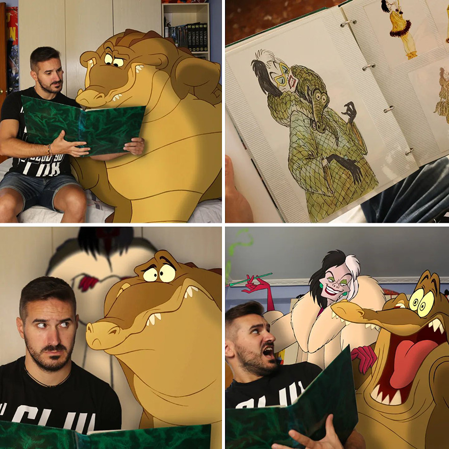 Guy Proves There’s No Limit To Creativity By Photoshopping Classic Disney Characters Into His Everyday Life (21 New Pics) Guy Proves There’s No Limit To Creativity By Photoshopping Classic Disney Characters Into His Everyday Life (21 New Pics)