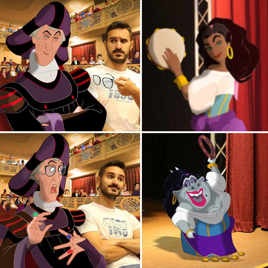 Guy Proves There’s No Limit To Creativity By Photoshopping Classic Disney Characters Into His Everyday Life (21 New Pics) Guy Proves There’s No Limit To Creativity By Photoshopping Classic Disney Characters Into His Everyday Life (21 New Pics)