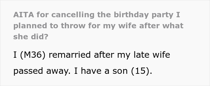 Woman Finds Her Stepson’s Self-Made Gift “Ridiculous”, Contrary To Her Husband, Who Calls Off Her Birthday Party Over It Woman Finds Her Stepson’s Self-Made Gift “Ridiculous”, Contrary To Her Husband, Who Calls Off Her Birthday Party Over It