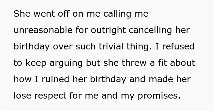 Woman Finds Her Stepson’s Self-Made Gift “Ridiculous”, Contrary To Her Husband, Who Calls Off Her Birthday Party Over It Woman Finds Her Stepson’s Self-Made Gift “Ridiculous”, Contrary To Her Husband, Who Calls Off Her Birthday Party Over It