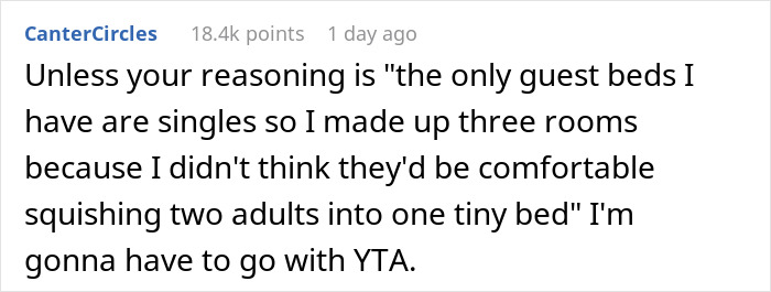 Woman Wonders If She Is A Jerk For Making Her Daughter Sleep Separately From Her Wife Woman Wonders If She Is A Jerk For Making Her Daughter Sleep Separately From Her Wife