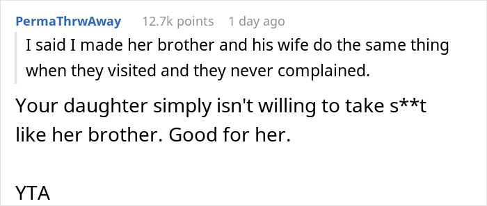 Woman Wonders If She Is A Jerk For Making Her Daughter Sleep Separately From Her Wife Woman Wonders If She Is A Jerk For Making Her Daughter Sleep Separately From Her Wife