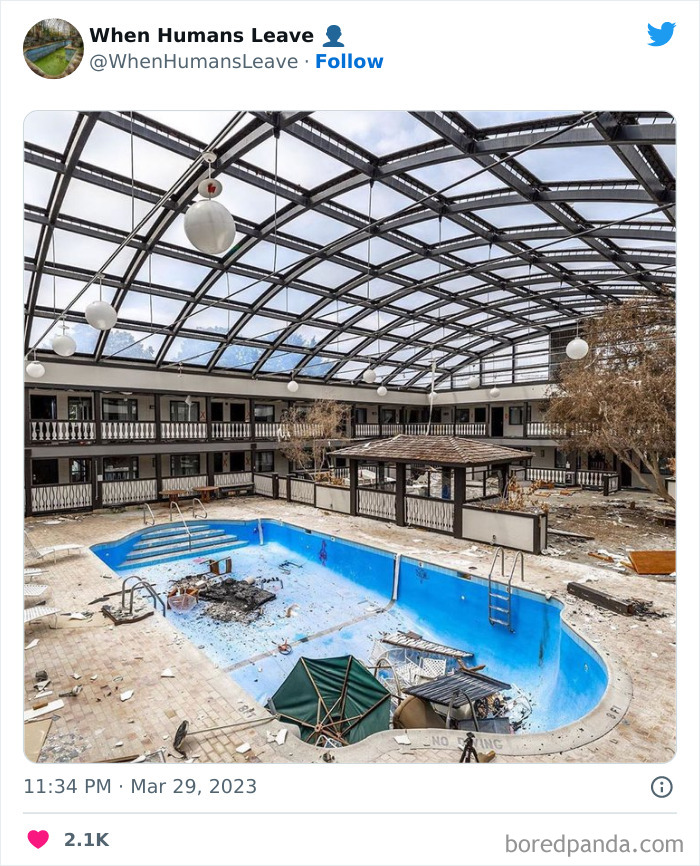 “When Humans Leave, Nature Starts To Take Back”: 35 Abandoned Places Lost In Time “When Humans Leave, Nature Starts To Take Back”: 35 Abandoned Places Lost In Time