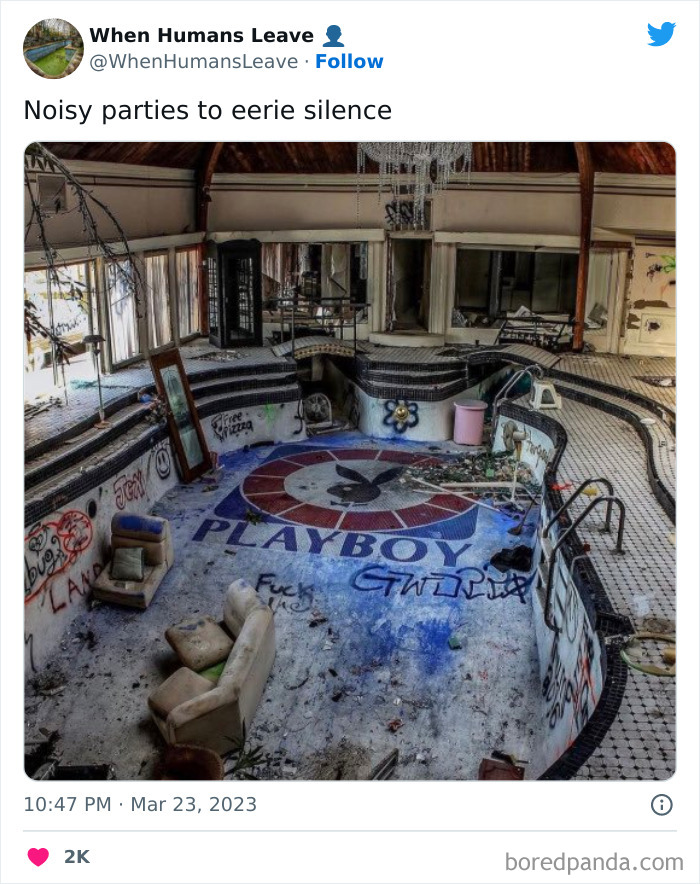 “When Humans Leave, Nature Starts To Take Back”: 35 Abandoned Places Lost In Time “When Humans Leave, Nature Starts To Take Back”: 35 Abandoned Places Lost In Time