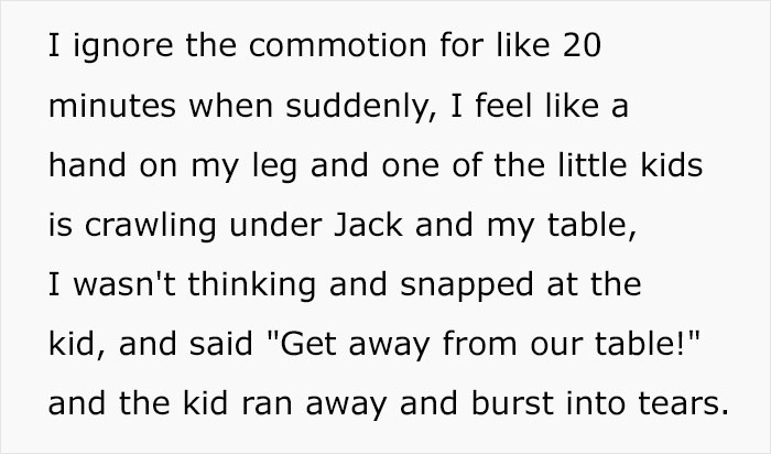 Entitled Parents Let Their Kids Run Around A Restaurant Until One Grabs A Stranger&#8217;s Legs And Gets Yelled At