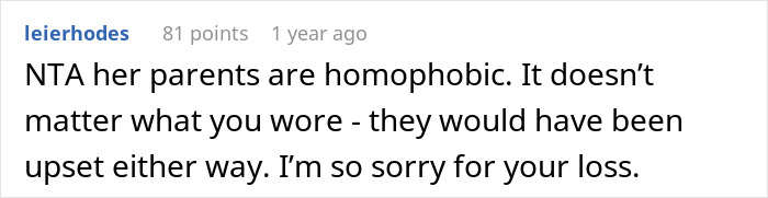 “[Am I The Jerk] For Ignoring What My Fianc&eacute;e’s Parents Wanted And Wore My Wedding Dress To Her Funeral?”