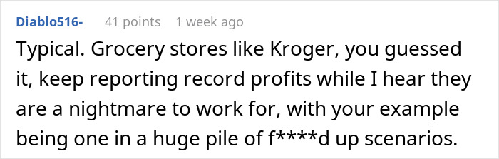 Grocery Store Manager Attempts To Introduce A ‘No Time Off On Weekends’ Policy, Worker Isn’t Happy With It At All And Quits Grocery Store Manager Attempts To Introduce A ‘No Time Off On Weekends’ Policy, Worker Isn’t Happy With It At All And Quits