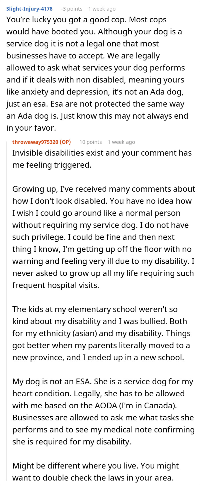 Karen Has A Meltdown Over Service Dog And Calls The Cops, Gets Banned From Walmart For A Year