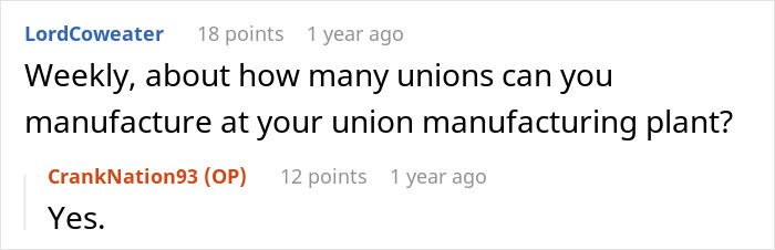 Worker Outsmarts Boss With A “Reverse Uno” After Being Pressured To Increase Productivity On Manufacturing Line Worker Outsmarts Boss With A “Reverse Uno” After Being Pressured To Increase Productivity On Manufacturing Line
