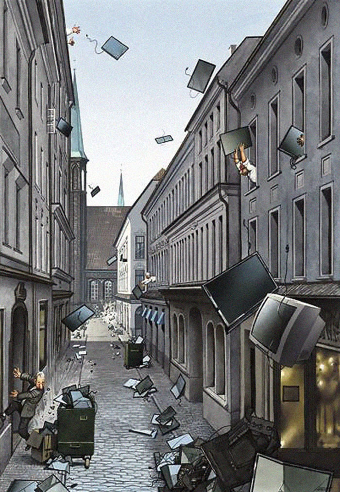 What&rsquo;s Wrong With Today&rsquo;s Society, As Captured In 30 Honest Illustrations By Gerhard Haderer (New Pics)