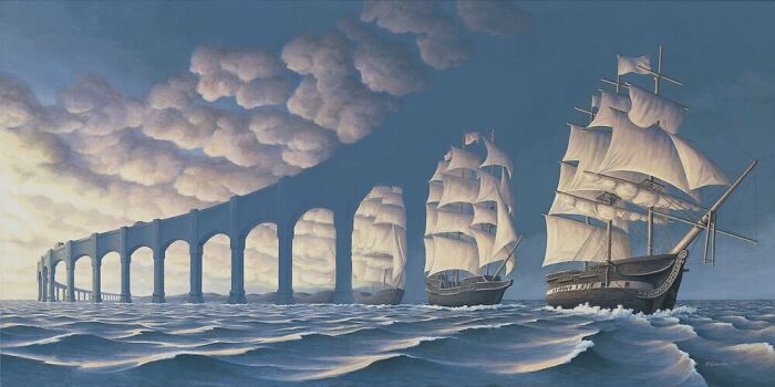 Mind-Twisting Optical Illusion Paintings By Rob Gonsalves (30 Pics) Mind-Twisting Optical Illusion Paintings By Rob Gonsalves (30 Pics)