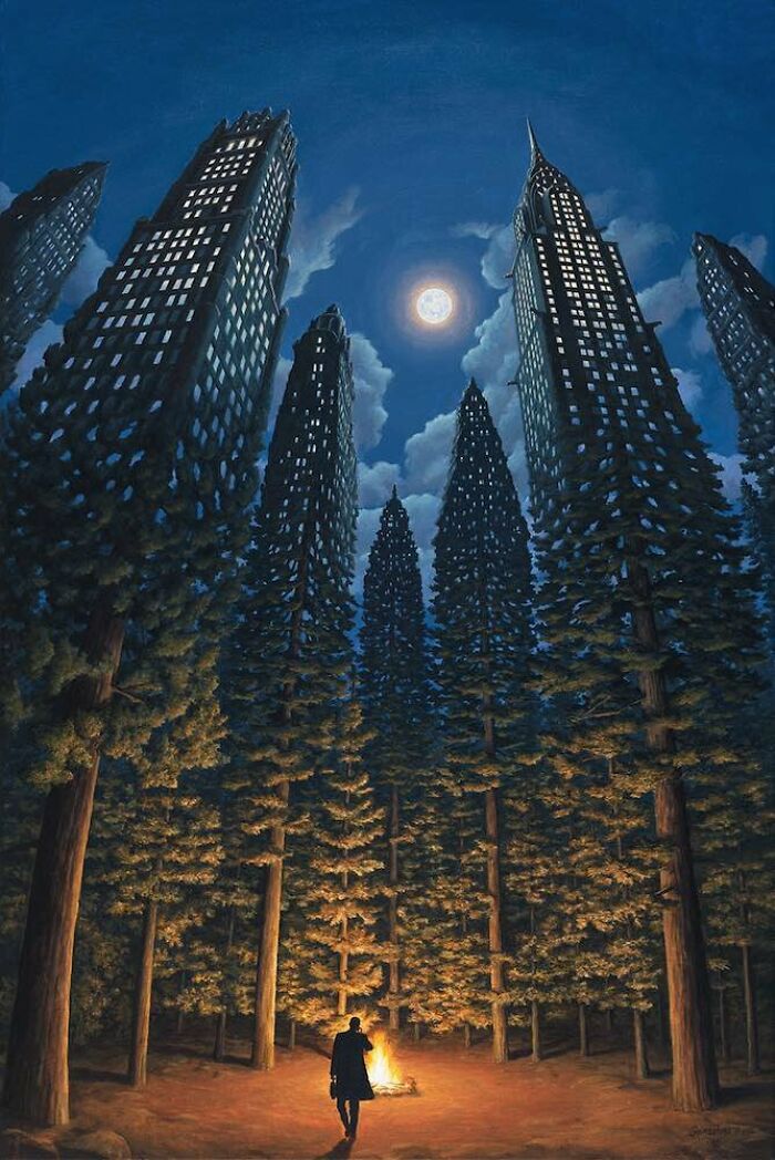 Mind-Twisting Optical Illusion Paintings By Rob Gonsalves (30 Pics) Mind-Twisting Optical Illusion Paintings By Rob Gonsalves (30 Pics)