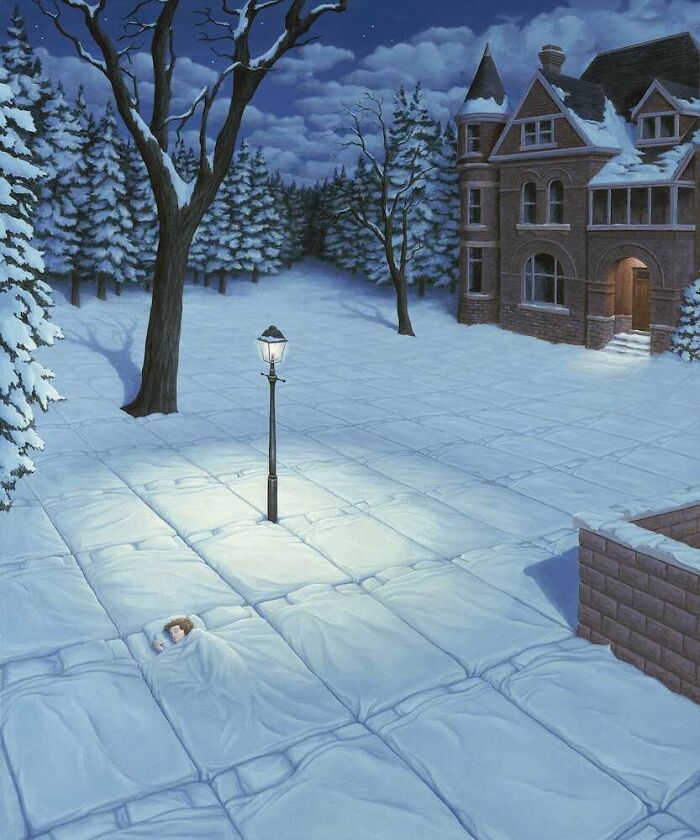 Mind-Twisting Optical Illusion Paintings By Rob Gonsalves (30 Pics) Mind-Twisting Optical Illusion Paintings By Rob Gonsalves (30 Pics)