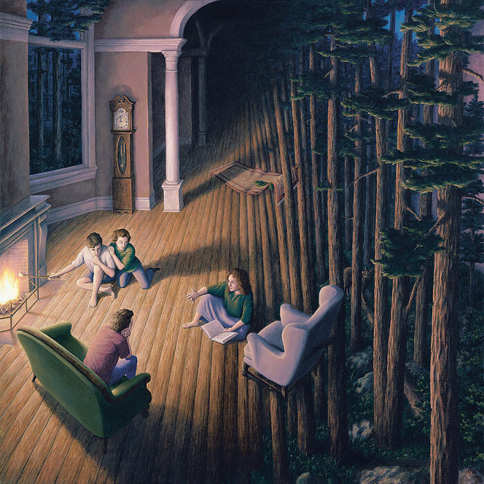 Mind-Twisting Optical Illusion Paintings By Rob Gonsalves (30 Pics) Mind-Twisting Optical Illusion Paintings By Rob Gonsalves (30 Pics)