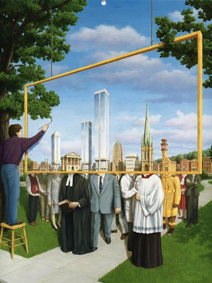 Mind-Twisting Optical Illusion Paintings By Rob Gonsalves (30 Pics) Mind-Twisting Optical Illusion Paintings By Rob Gonsalves (30 Pics)