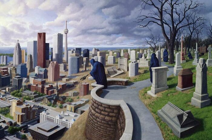 Mind-Twisting Optical Illusion Paintings By Rob Gonsalves (30 Pics) Mind-Twisting Optical Illusion Paintings By Rob Gonsalves (30 Pics)