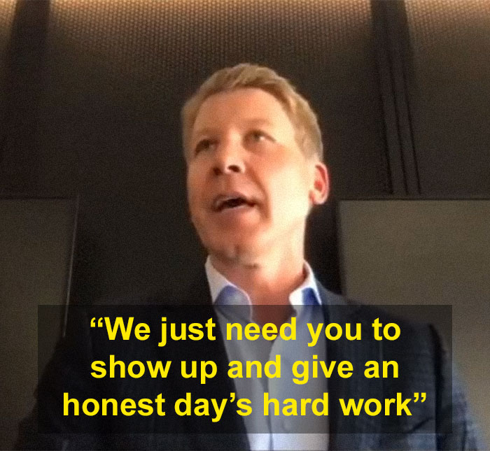 CEO Celebrates Worker Who Sold His Dog To Return To The Office, Sparks Huge Backlash Online CEO Celebrates Worker Who Sold His Dog To Return To The Office, Sparks Huge Backlash Online