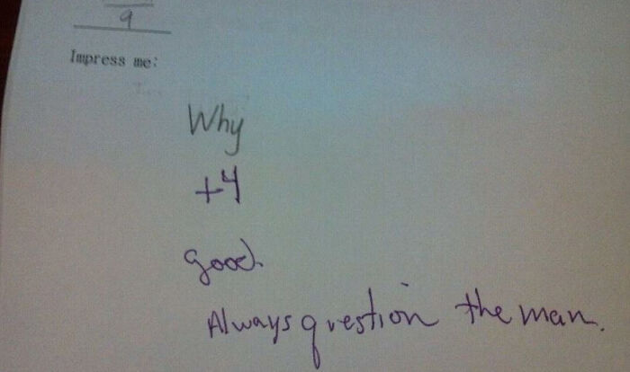 35 Test Comments Left By Teachers That Showed Their Students That They Have A Sense Of Humor 35 Test Comments Left By Teachers That Showed Their Students That They Have A Sense Of Humor
