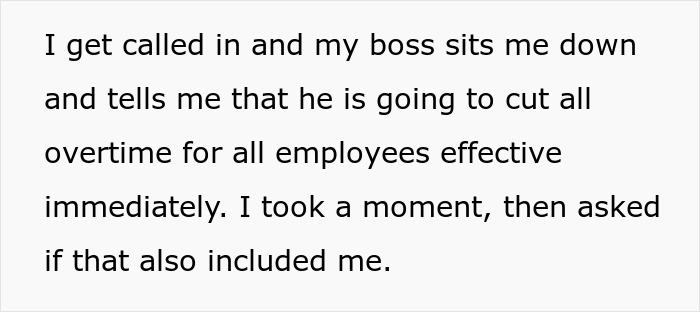 “I Am Sorry, But I Cannot Afford It Either”: Employee Refuses To Work For Less Money, Quits “I Am Sorry, But I Cannot Afford It Either”: Employee Refuses To Work For Less Money, Quits
