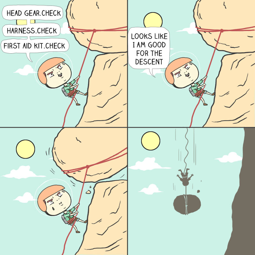 50 Funny Comics With Unexpected, Sometimes Dark Endings By SpaceboyCantLOL (New Pics)