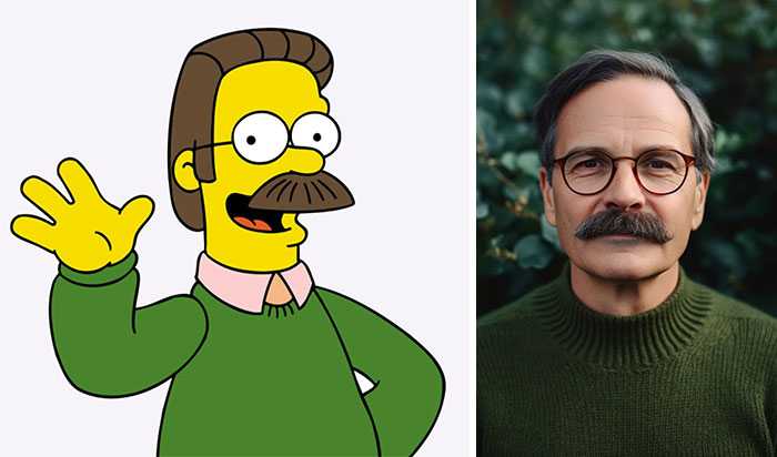 19 AI-Generated Portraits Of Characters From The Simpsons If They Existed In Real Life 19 AI-Generated Portraits Of Characters From The Simpsons If They Existed In Real Life