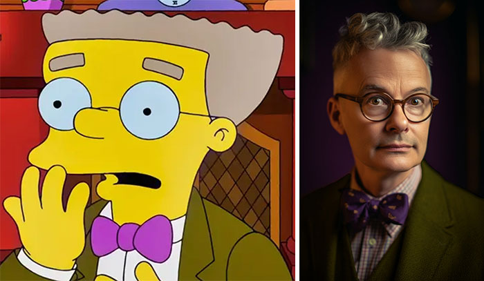 19 AI-Generated Portraits Of Characters From The Simpsons If They Existed In Real Life 19 AI-Generated Portraits Of Characters From The Simpsons If They Existed In Real Life